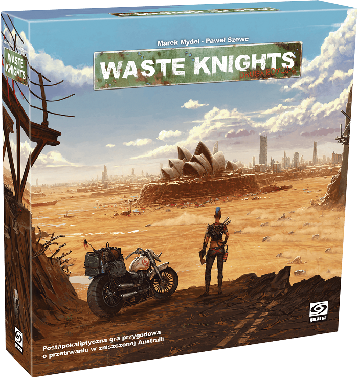 Okładka gry planszowej Waste Knights 2 edycja